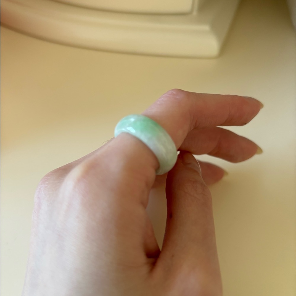Genuine Jade Ring size 5.5